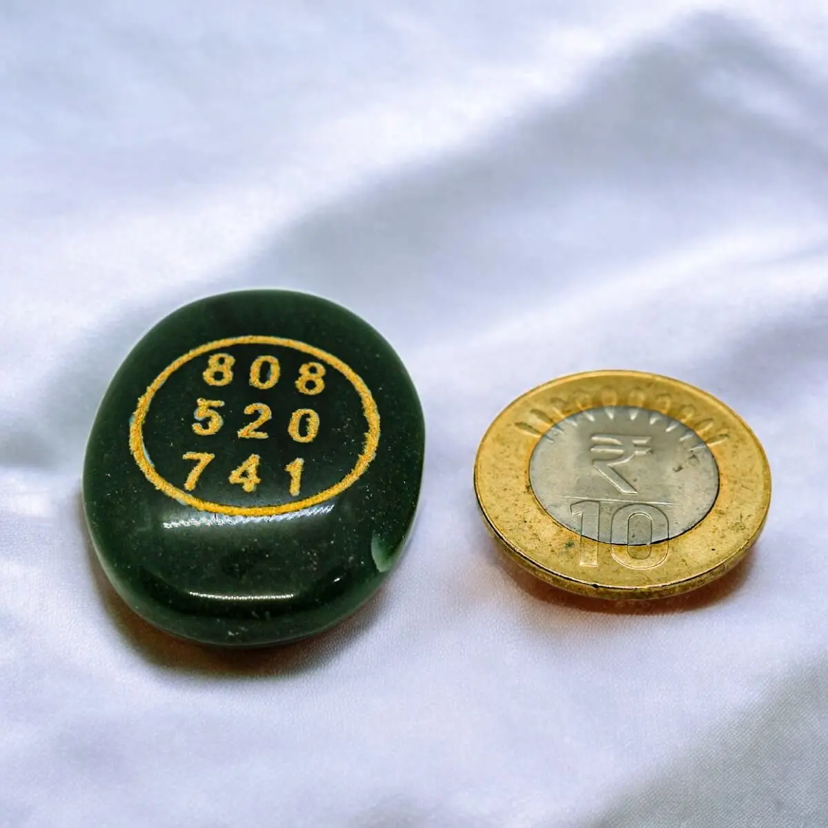 Green Jade Prosperity Cabochon AAA Quality