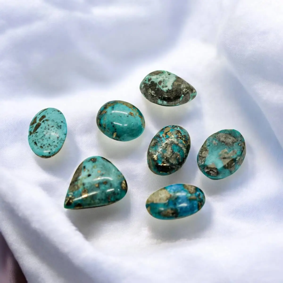 Irani Turquoise Cabochon AAA Quality - Image 8