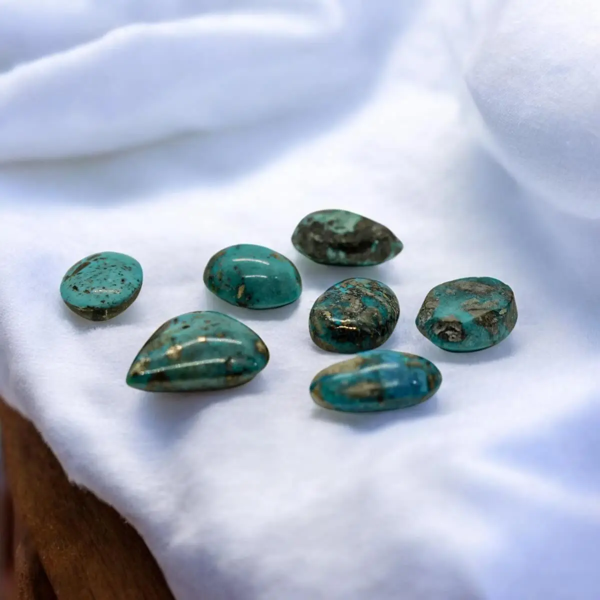 Irani Turquoise Cabochon AAA Quality - Image 6