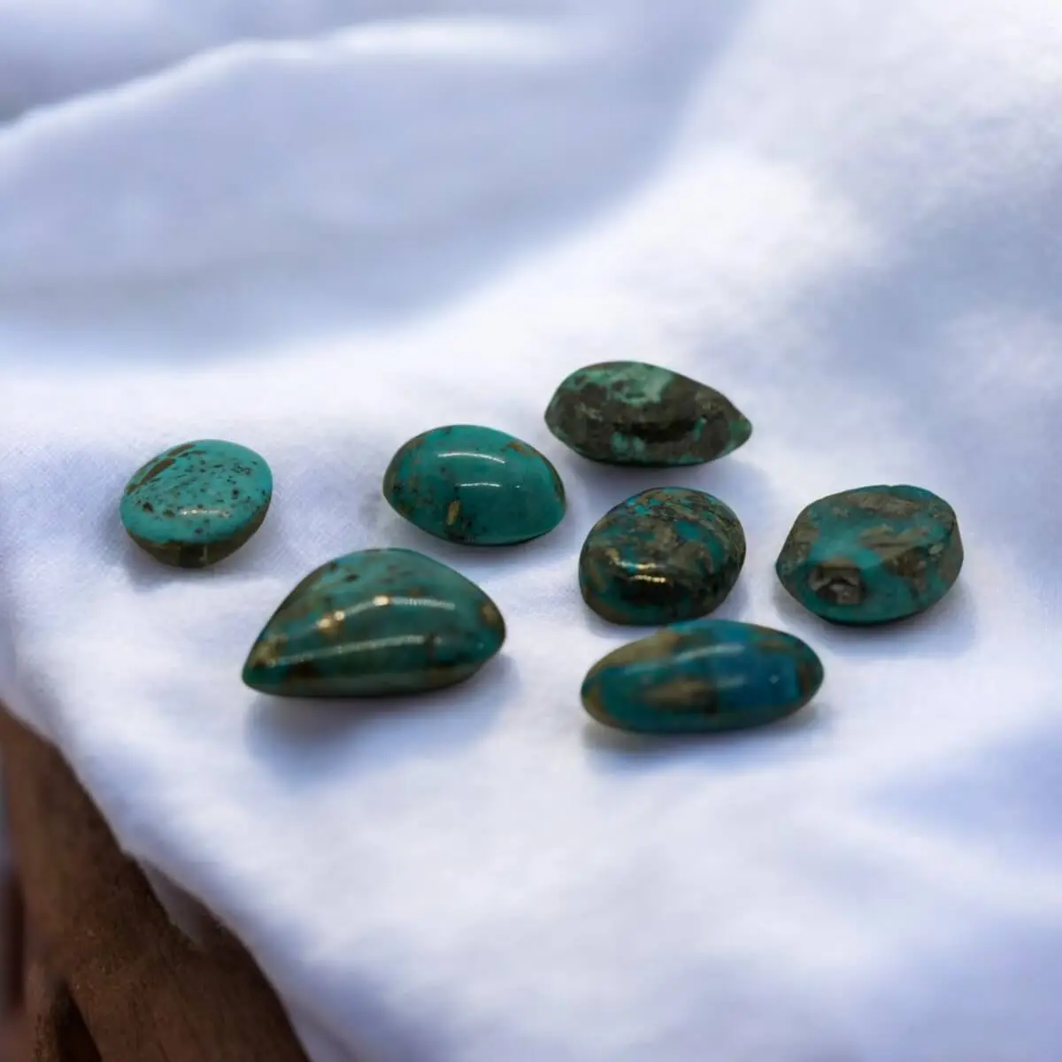 Irani Turquoise Cabochon AAA Quality - Image 5