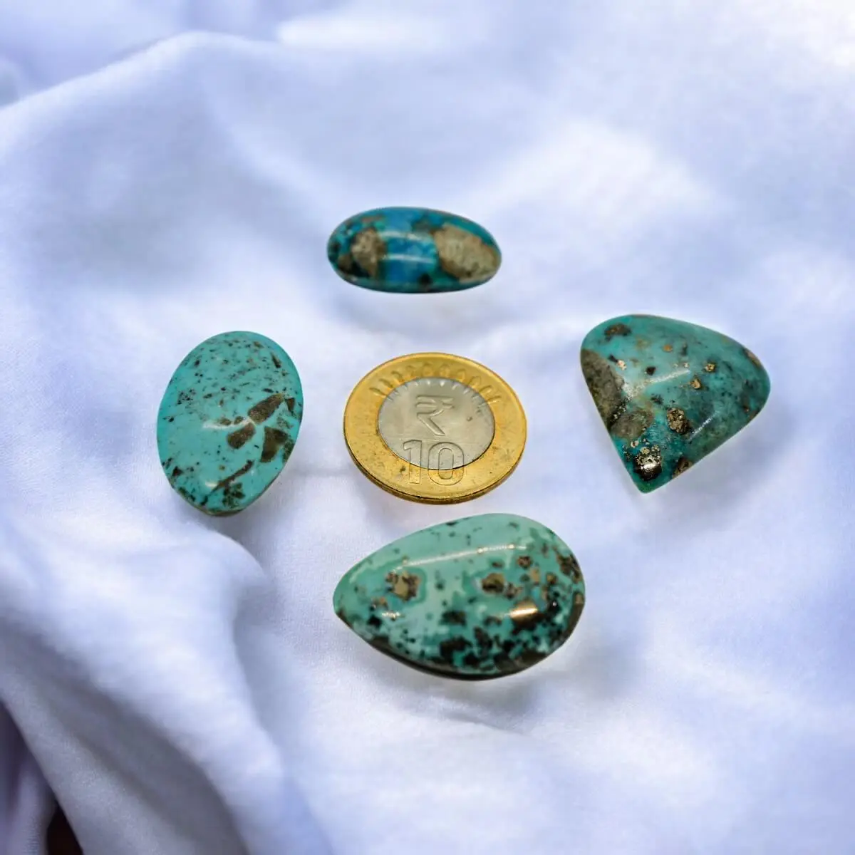 Irani Turquoise Cabochon AAA Quality - Image 3