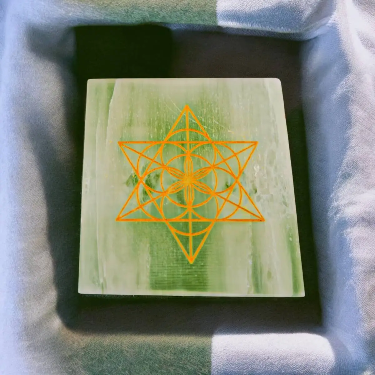 Metatron Selenite Plate AAA Quality - Image 8