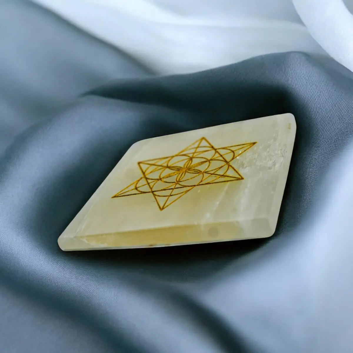 Metatron Selenite Plate AAA Quality - Image 4