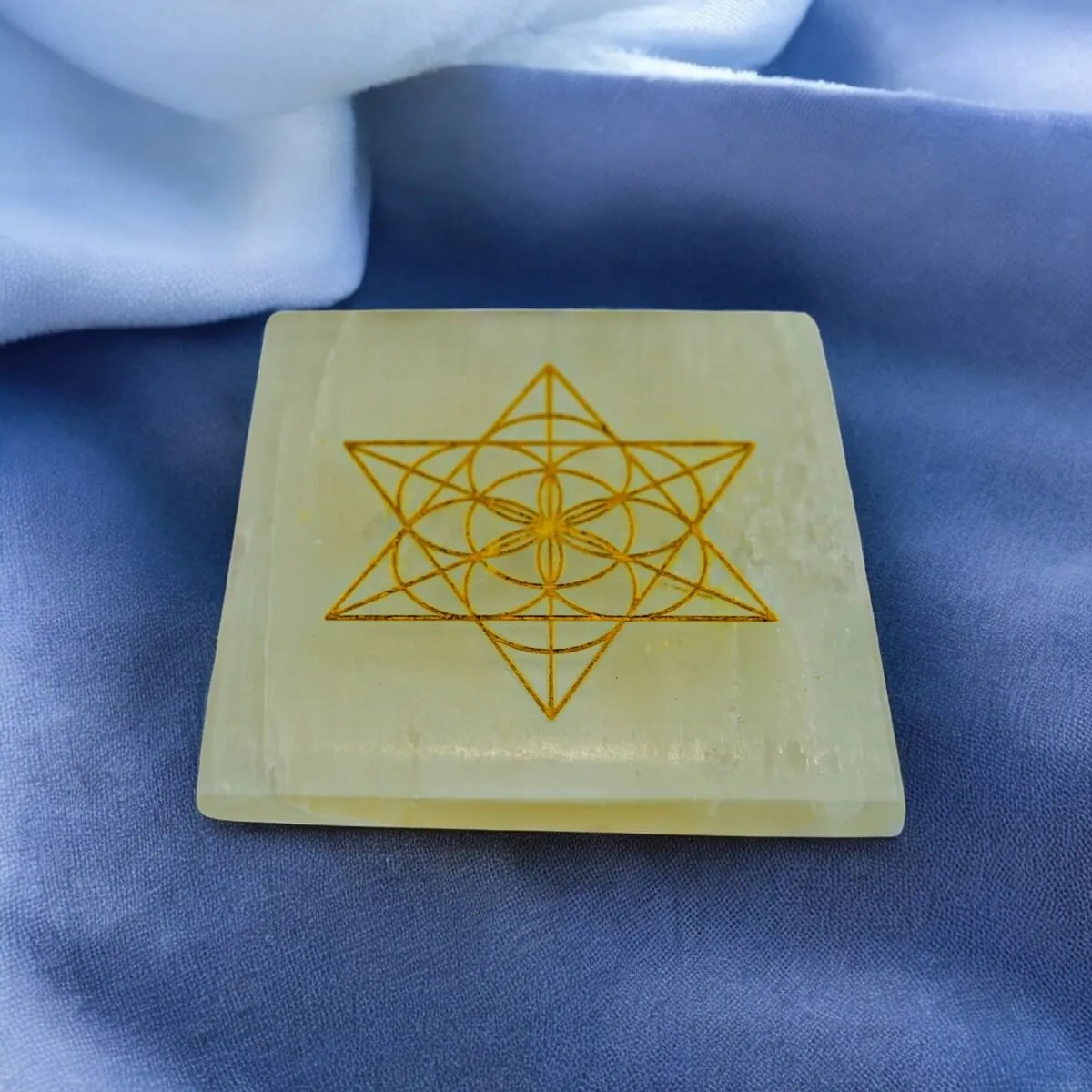 Metatron Selenite Plate AAA Quality - Image 3