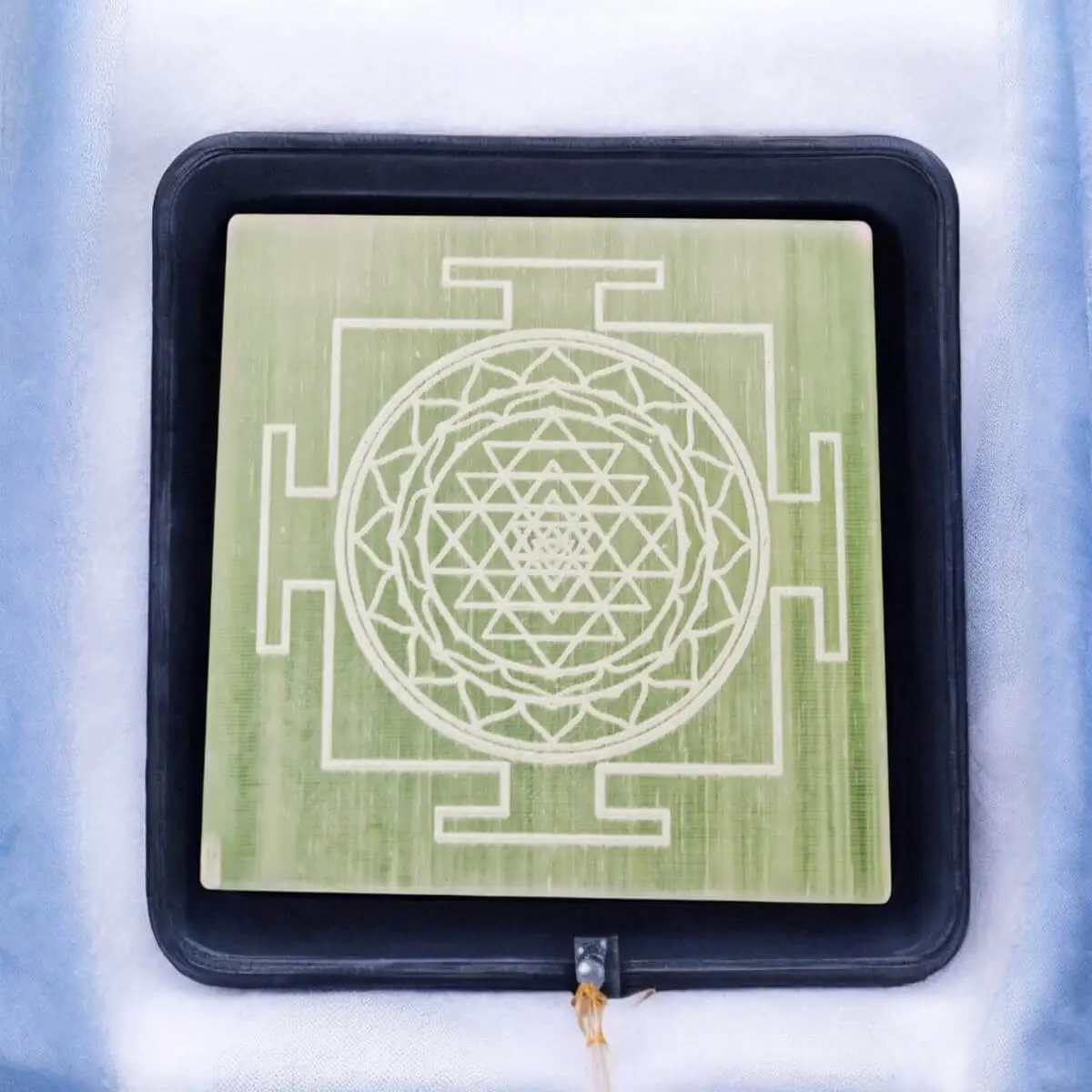 Shri Yantra Selenite Plate AAA Quality - Image 8